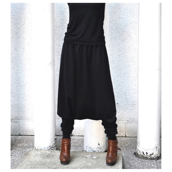 40 Made in France Chic Harem Pants - Picture 4 of 4